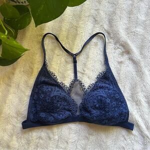 Victoria's Secret Blue Lace Bralette